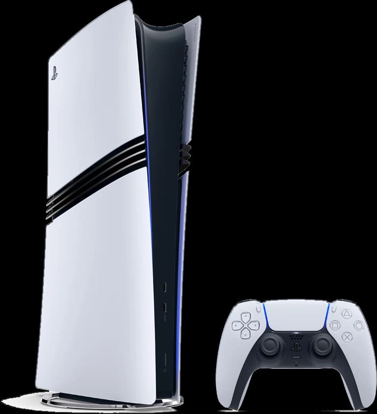 PlayStation 5 Pro console with DualSense controller